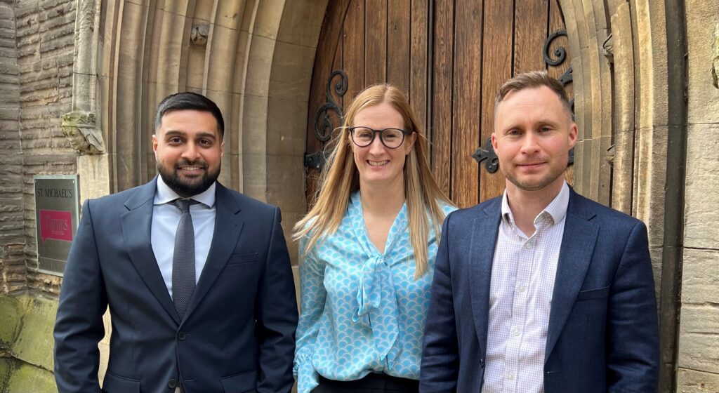 Ali Jodiyawalla, Sharon Jeffery and Matt Kelly
