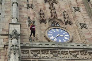 Charity Cathedral Abseil